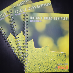 Cuaderno +Fácil Cornell tapa dura 80 hojas, Método ahorra tiempo y textos, ideas geniales, Pack 3 unidades.